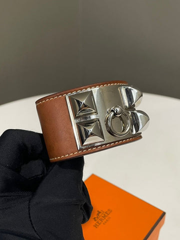 Hermes Collier De Chien CDC Bracelet Barenia
