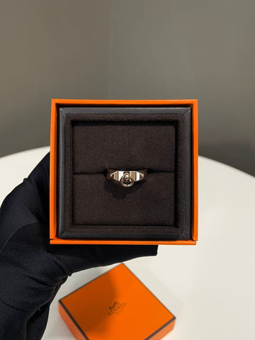 Hermes Collier De Chien Ring 18K Rose Gold