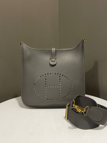Hermes Evelyne III 29 PM Gris Meyer Clemence