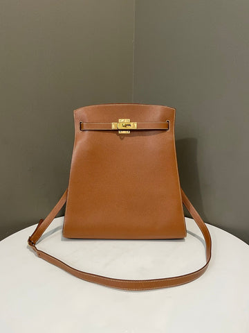 Hermes Kelly Sport Gold Courchevel