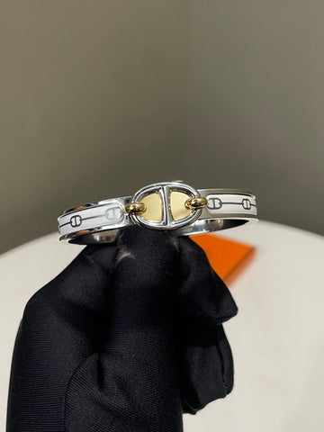 Hermes Mini Clic Chaine d'Ancre bracelet Maillon