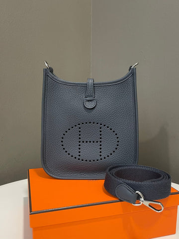 Hermes Mini Evelyn Gris Misty Clemence