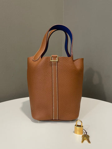 Hermes Picotin 18 Gold Clemence