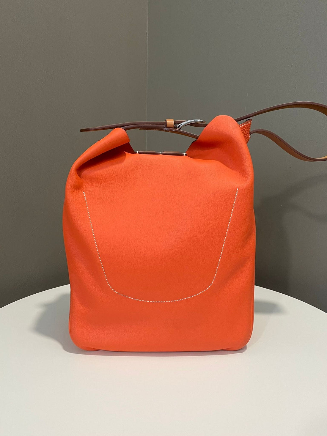 Hermes Virevolte Shoulder Bag Orange