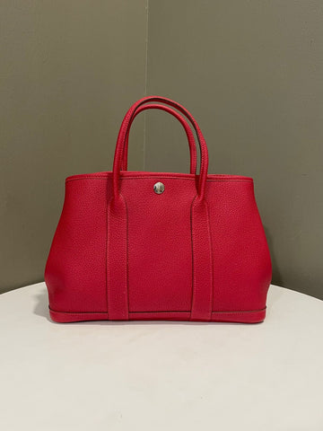 Hermes Garden Party 30 Rouge Piment