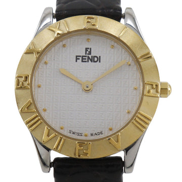 Fendi Gold Plated Stainless Steel Watch