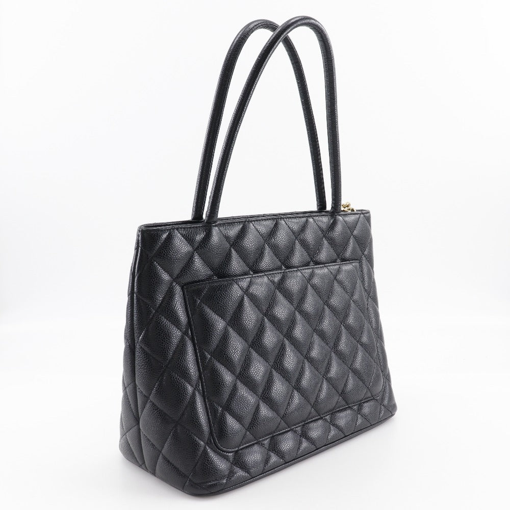 CHANEL Tote Bag A01804 Caviar skin black   Tote