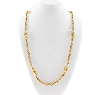 CHANEL Necklace Plated Gold gold   long