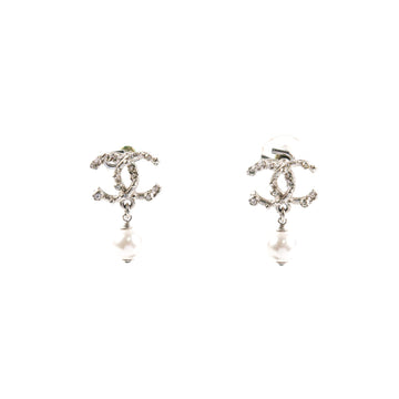 Chanel CC Logo Earrings