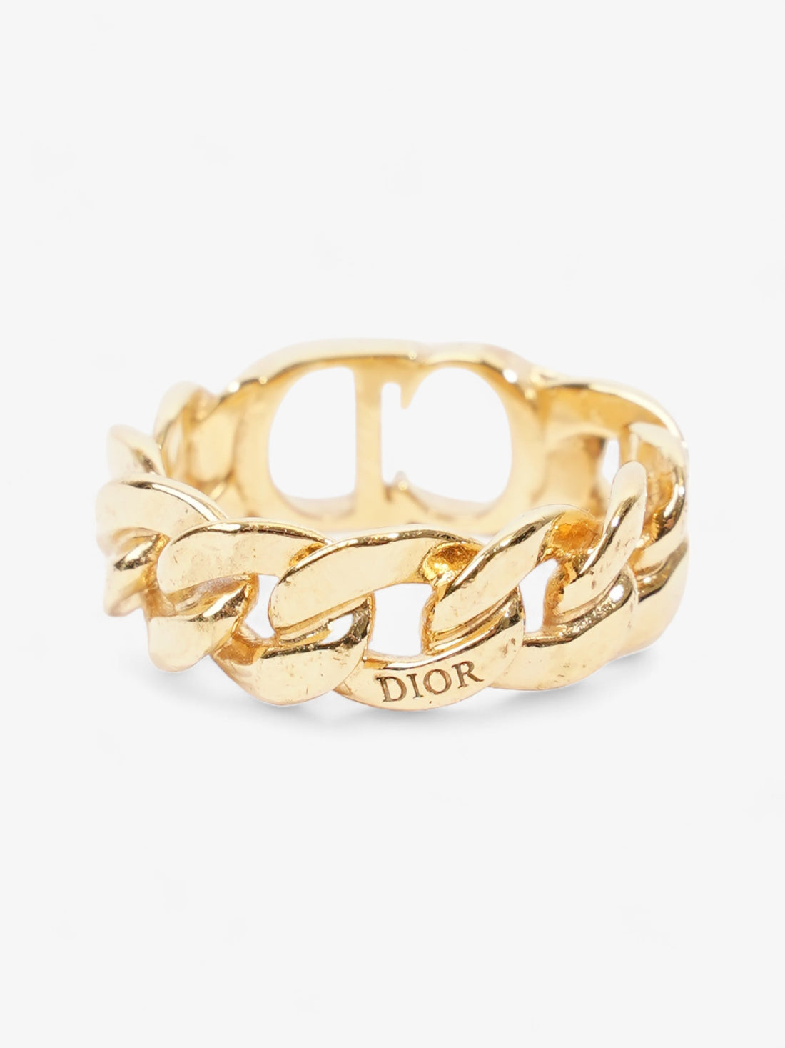 Christian Dior Danse  Étoile Ring Gold Base Metal M (52mm)