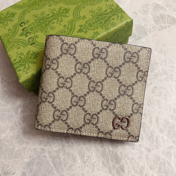GUCCI BI-FOLD CARD HOLDER 11 IN BEIGE MIX BROWN MONOGRAM CANVAS House Of Sarah Bags