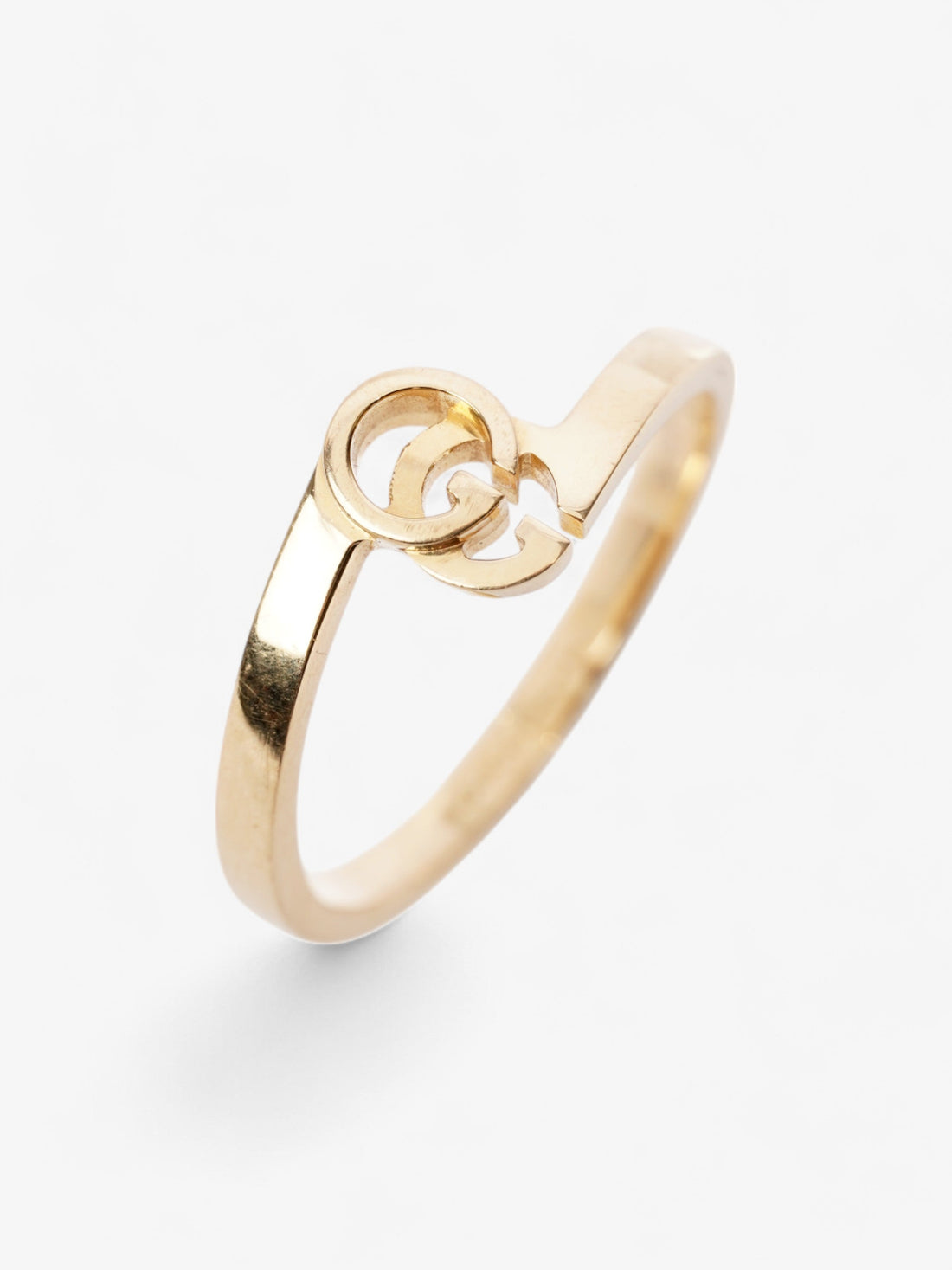 Gucci Running G Stack Ring Yellow Yellow Gold 52mm