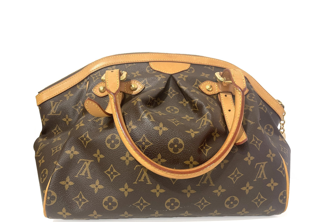 LOUIS VUITTON TIVOLI (M40143) (SP1058) PM MONOGRAM CANVAS GOLD HARDWARE, NO DUST COVER