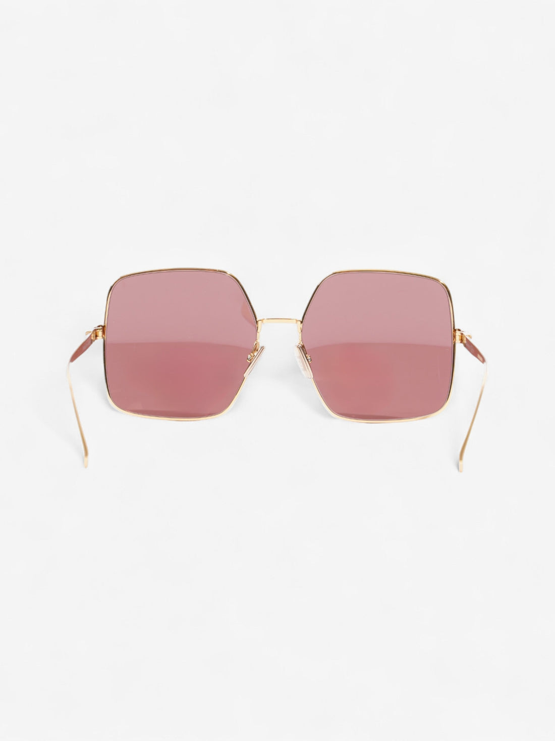 Fendi FF Sunglasses Gold / Black Acetate 145mm