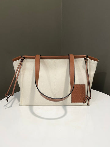 Loewe Cushion Tote Bag Natural