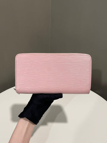 Louis Vuitton Long Zippy Wallet  Rose Pink Epi