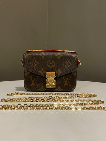 Louis Vuitton Micro Metis Chain  Monogram