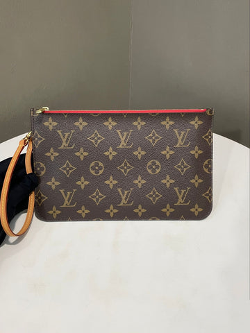 Louis Vuitton Neverfull Zip Pouch Classic Monogram