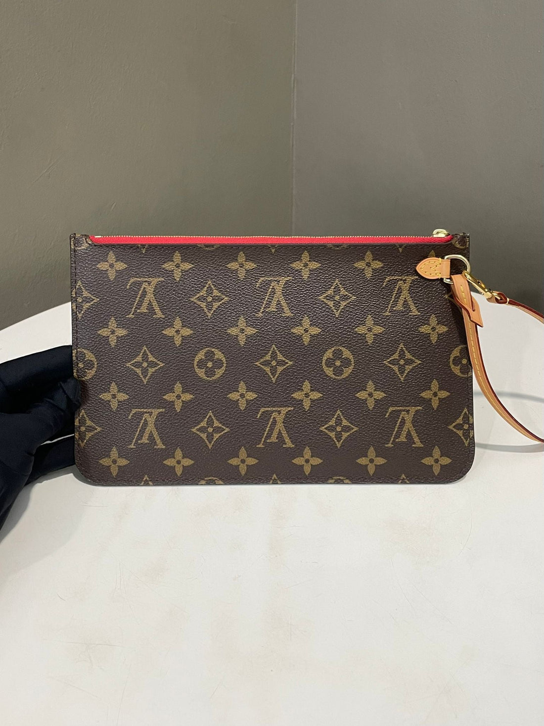 Louis Vuitton Neverfull Zip Pouch Classic Monogram