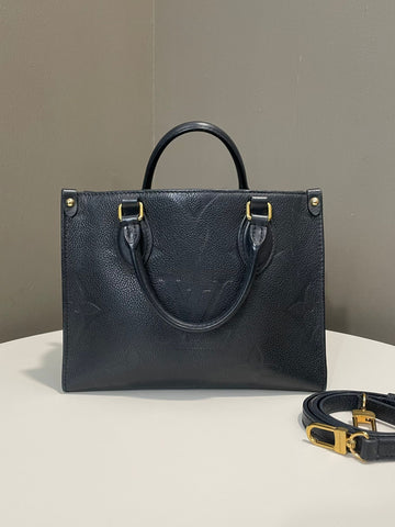 Louis Vuitton On The Go PM Black Monogram Empreinte