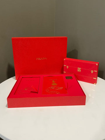 Louis Vuitton & Prada Lunar VIP Red Packet Gift Box (set of 2)
