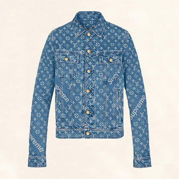 Louis Vuitton | Supreme Denim Monogram Jacket | 56