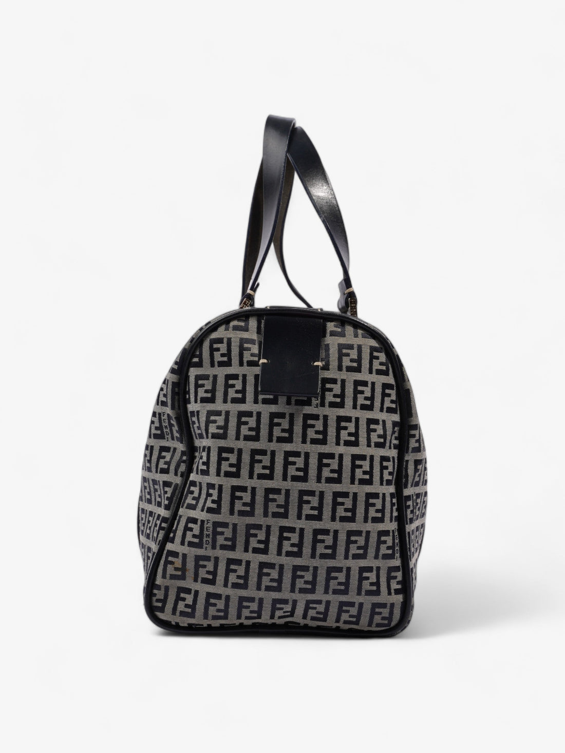 Fendi   Zucchino Boston Navy / Grey Canvas