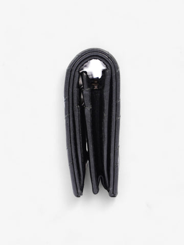 Gucci GG Marmont  Case Wallet Black Matelasse Leather