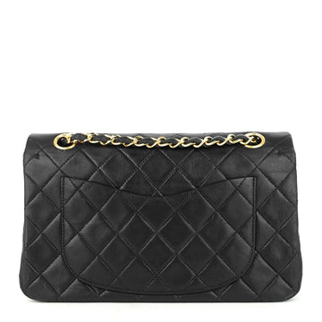 Chanel Double Flap Quilted Lambskin Leather Bag