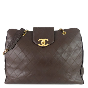 Supermodel Weekender Large Calfskin Leather Bag
