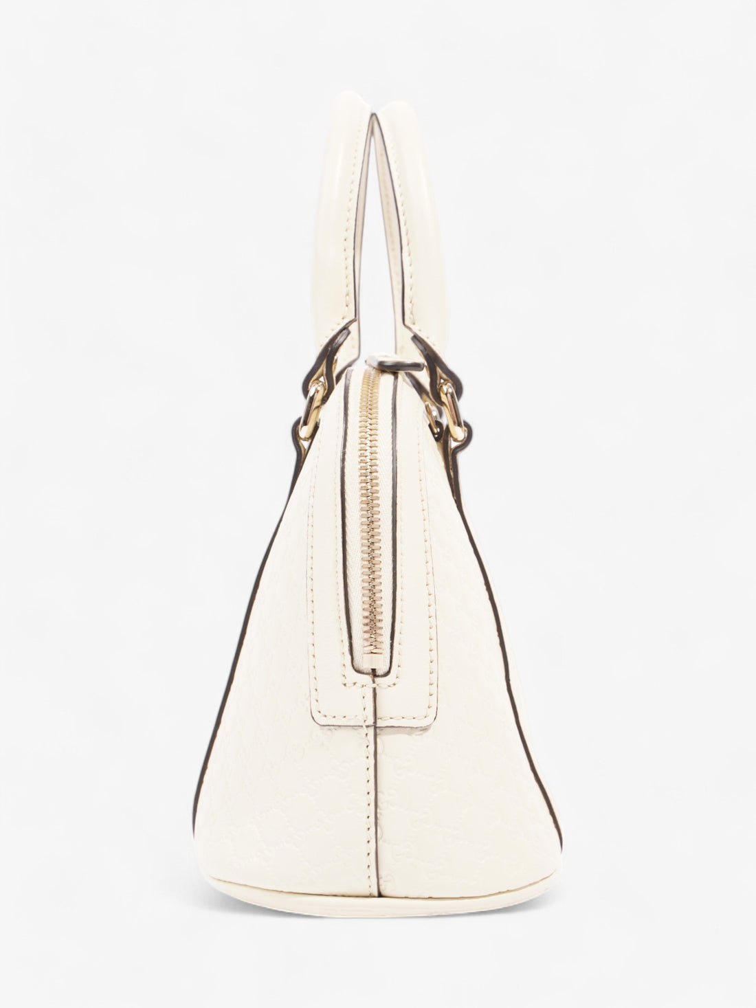 Gucci GG Dome White Guccissima Leather