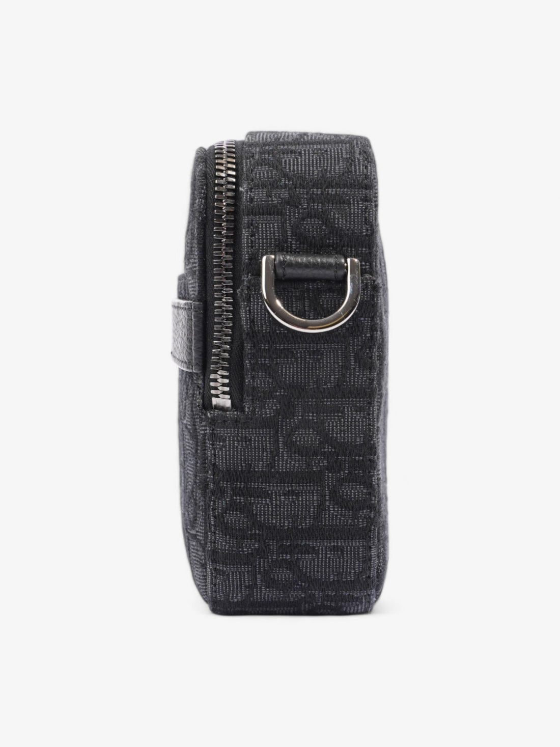 Christian Dior Safari Messenger Bag Navy / Black Canvas