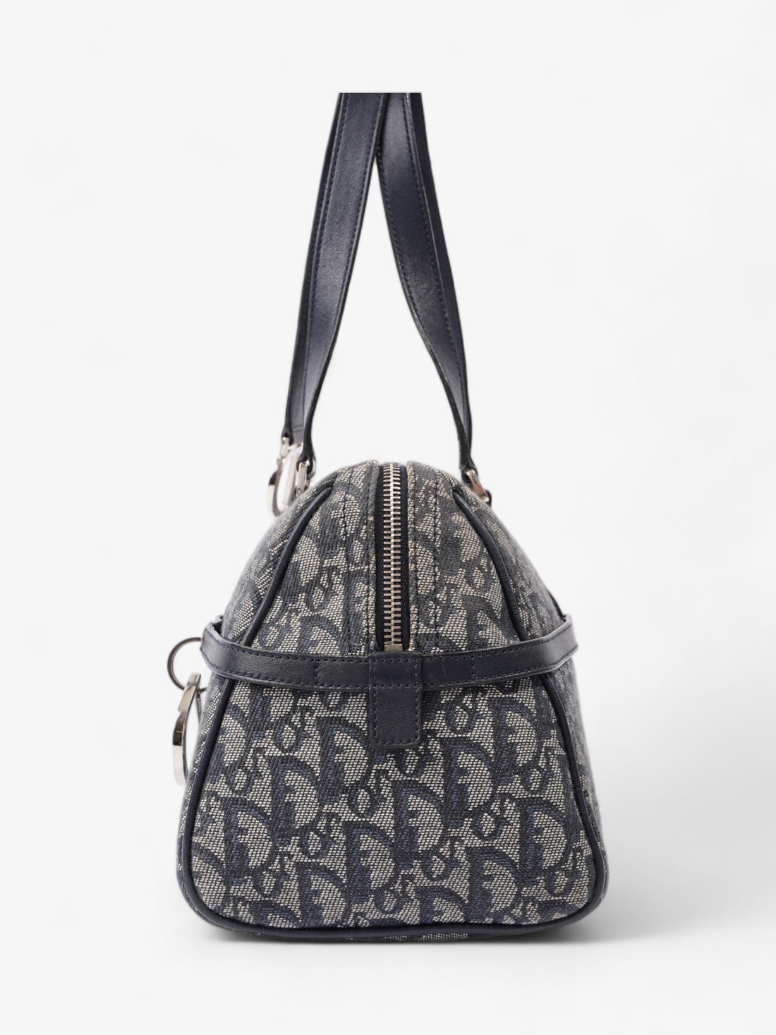 Christian Dior Small Duffle Dior Blue Oblique Canvas