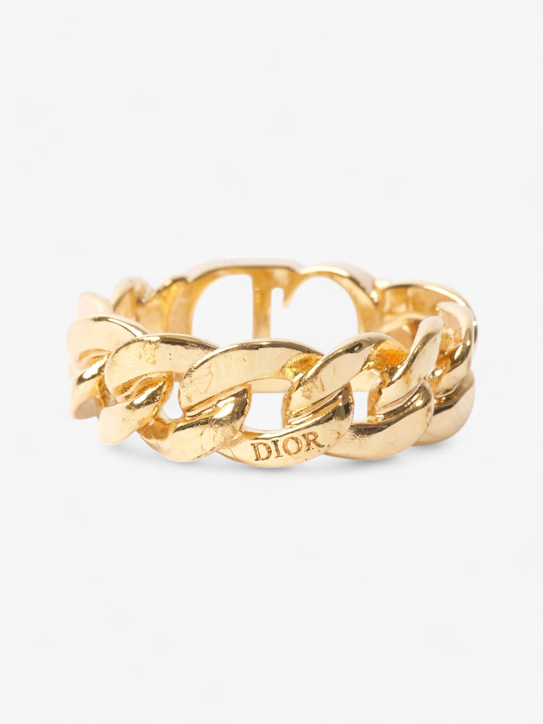 Christian Dior Danse  Etoile Ring Gold Base Metal Medium - 54mm