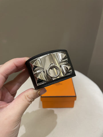 Hermes CDC Bracelet Black
