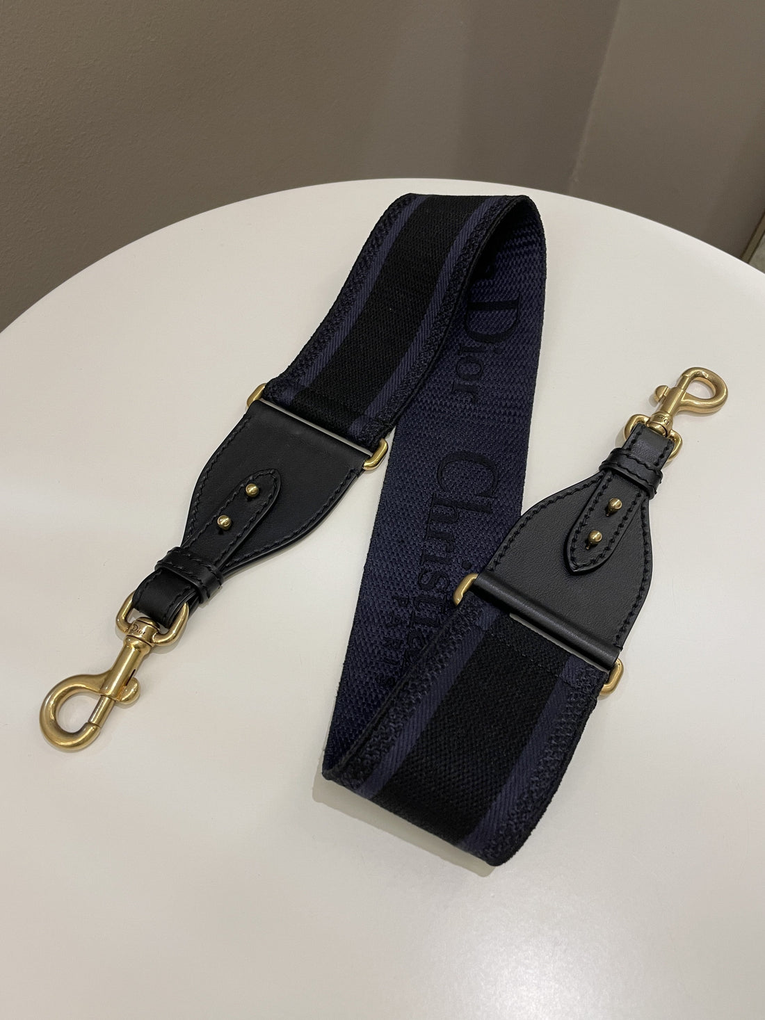 Dior Shoulder Strap Dark Navy Blue
