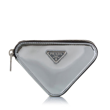 Prada Brushed Leather Mini Pouch (SHG-H9DBDu)