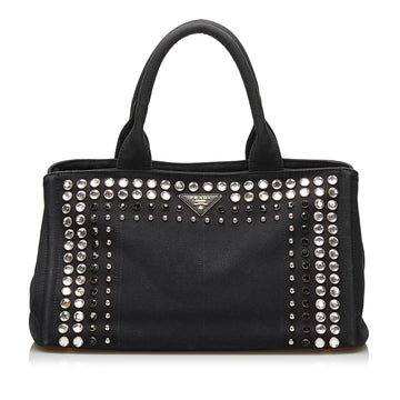 Prada Canapa Bijoux Handbag (SHG-35842)