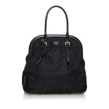 Prada Canapa Logo Canvas Handbag (SHG-30677)