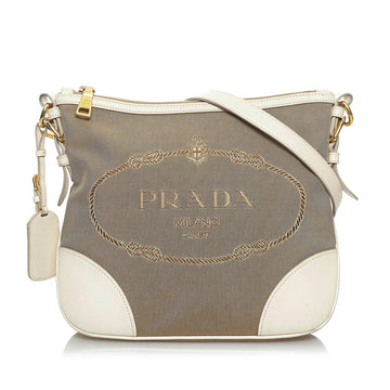 Prada Canapa Logo Crossbody Bag (SHG-33696)