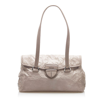 Prada Easy Leather Shoulder Bag (SHG-31706)