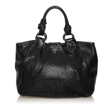 Prada Leather Satchel (SHG-29128)