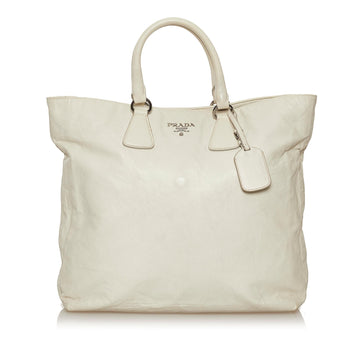 Prada Leather Satchel (SHG-29298)