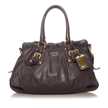 Prada Nappa Gaufre Satchel (SHG-27849)
