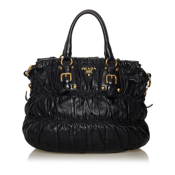 Prada Nappa Gaufre Satchel (SHG-33134)