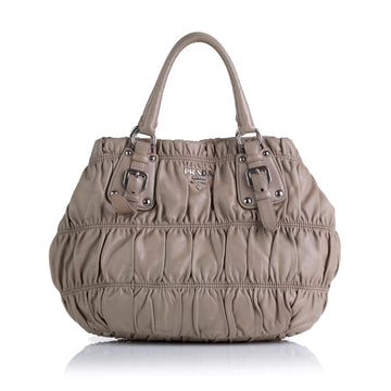 Prada Nappa Gaufre Satchel (SHG-35937)