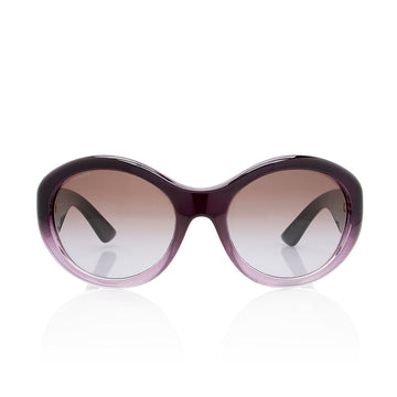 Prada Oval Glam Sunglasses (SHF-19585)