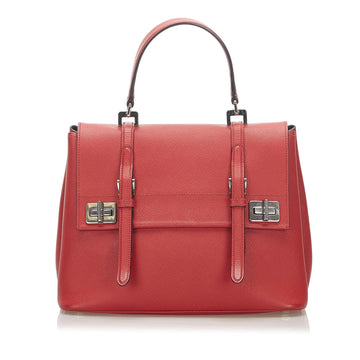 Prada Saffiano Handbag (SHG-18861)