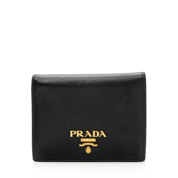 Prada Saffiano Leather Card Holder (SHF-19952)