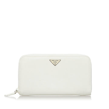 Prada Saffiano Zip Around Wallet (SHG-29199)